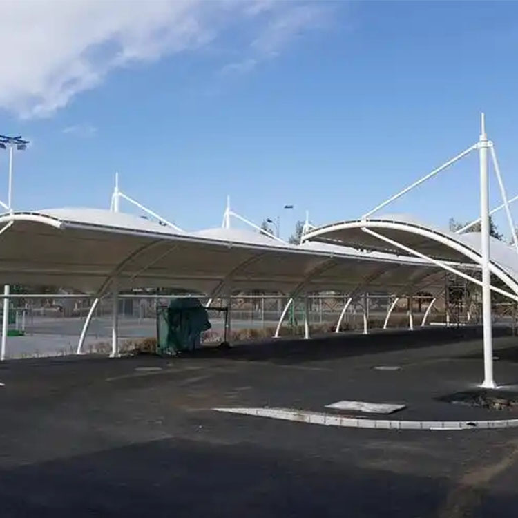 新晃膜结构电动车棚