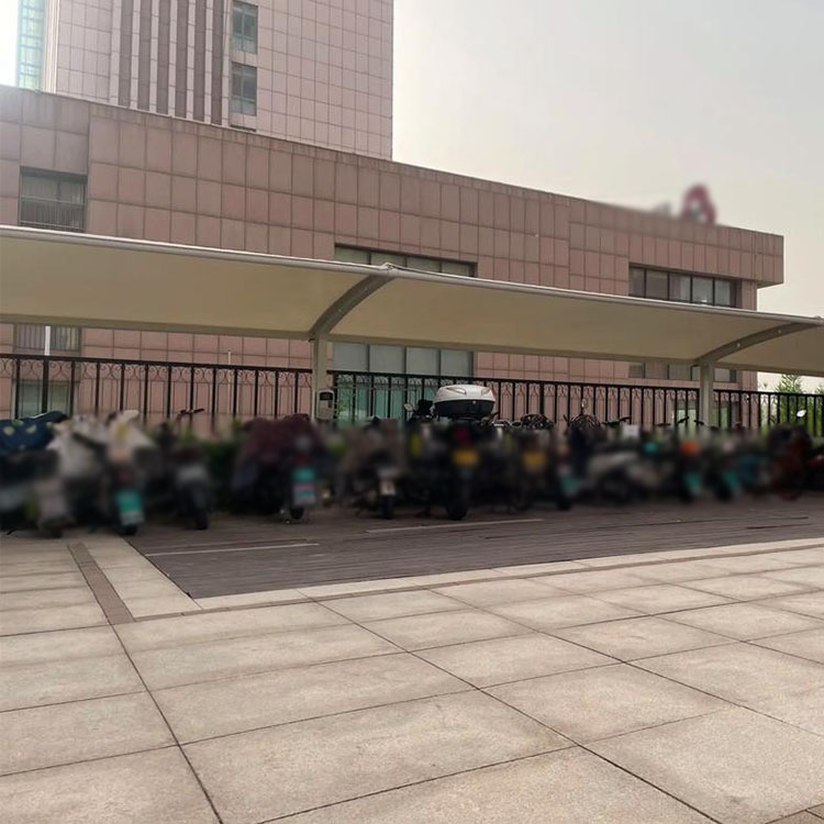 新晃膜结构电动车棚